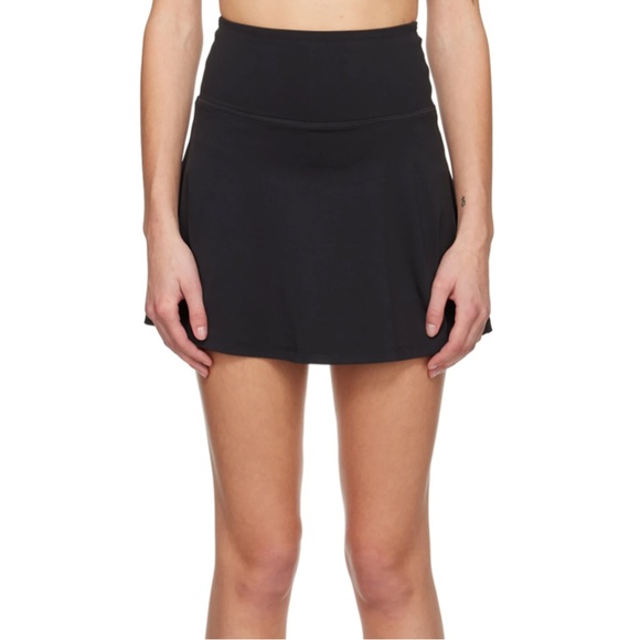 Girlfriend Collective Black Ultralight Skort - Picture 2 of 4